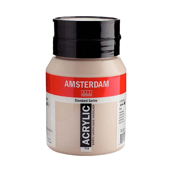 Tinta Acrílica Amsterdam 500ml 718 Warm Grey