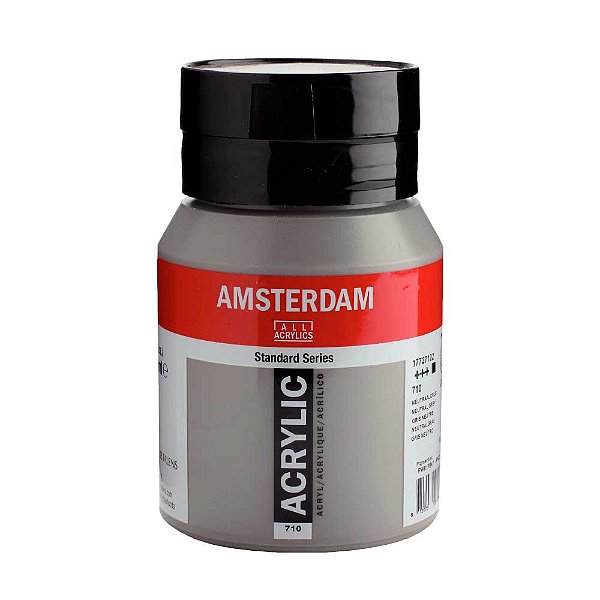 Tinta Acrílica Amsterdam 500ml 710 Neutral Grey