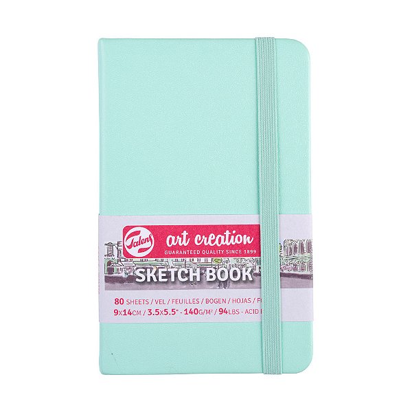 Sketchbook 9x14cm 140g Capa Dura – Royal Talens Art Creation – Fresh Mint