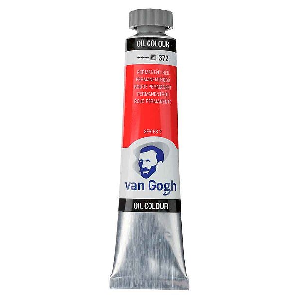 Tinta a Óleo Van Gogh 20ml 372 Vermelho Permanente