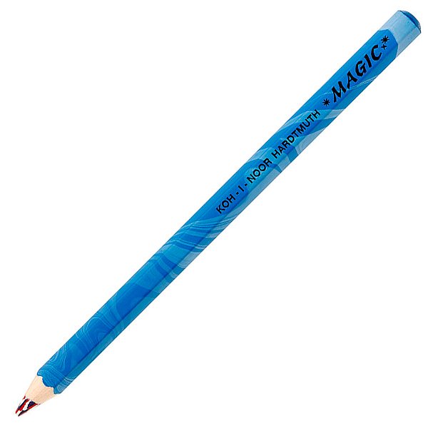 Lápis de Cor Multicolorido Magic Jumbo Koh-I-Noor América Azul