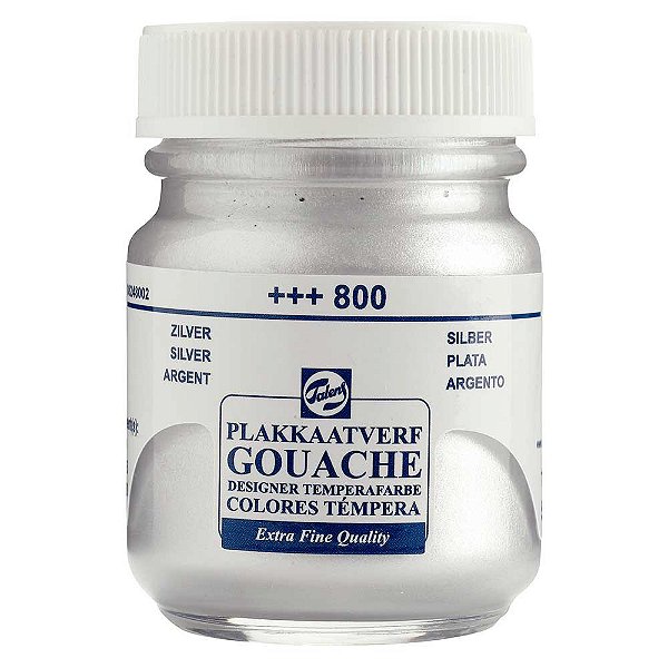 Guache Talens Extra Fine 50ml 800 Silver