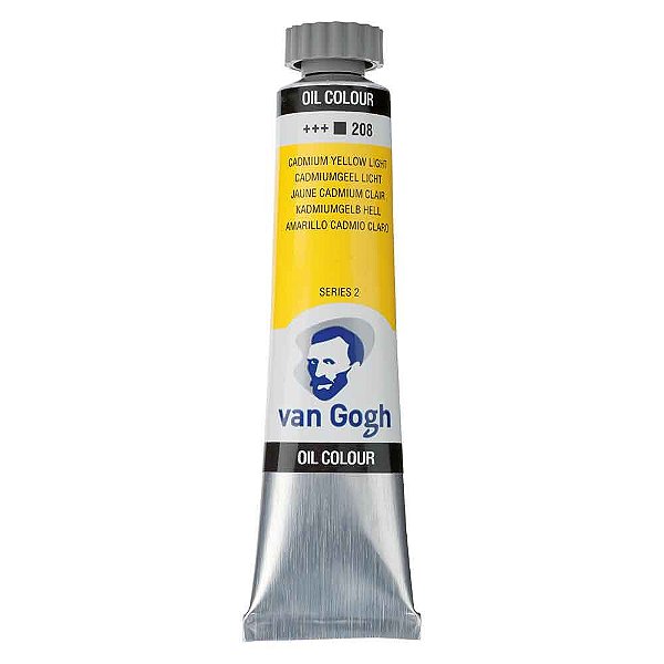 Tinta a Óleo Van Gogh 20ml 208 Cadmium Yellow Light