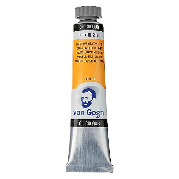 Tinta a Óleo Van Gogh 20ml 210 Cadmium Yellow Deep