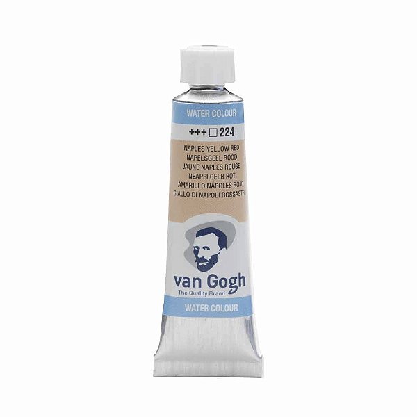 Aquarela Van Gogh 10ml 224 Naples Yellow Red