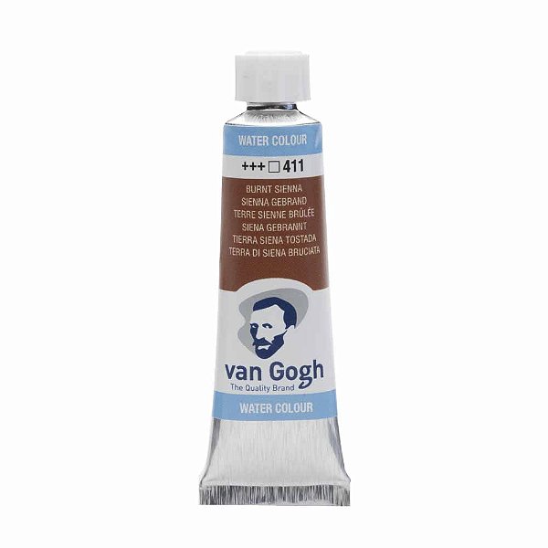 Aquarela Van Gogh 10ml 411 Burnt Sienna