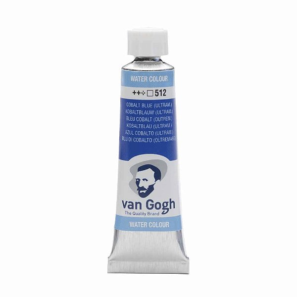 Aquarela Van Gogh 10ml 512 Cobalt Blue Ultramarine