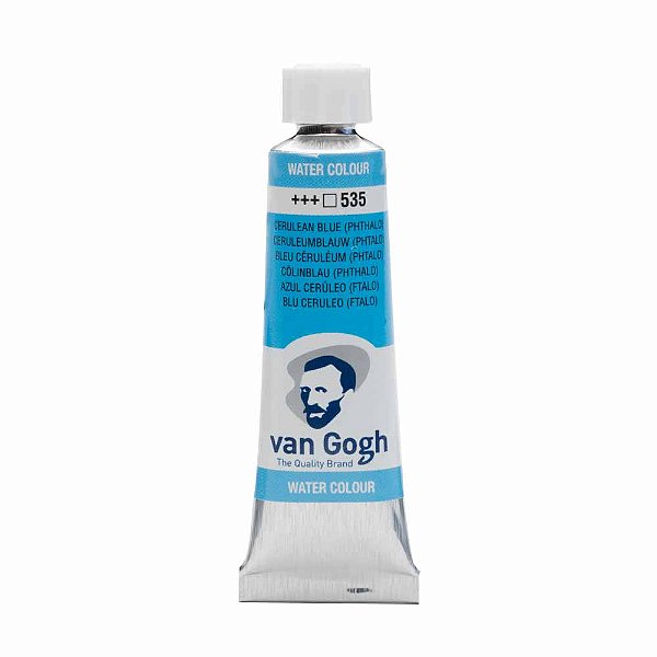 Aquarela Van Gogh 10ml 535 Cerulean Blue Phthalo