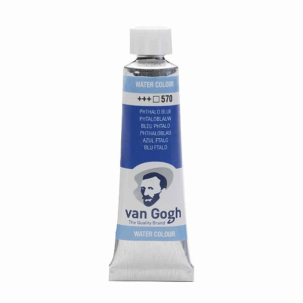Aquarela Van Gogh 10ml 570 Phthalo Blue