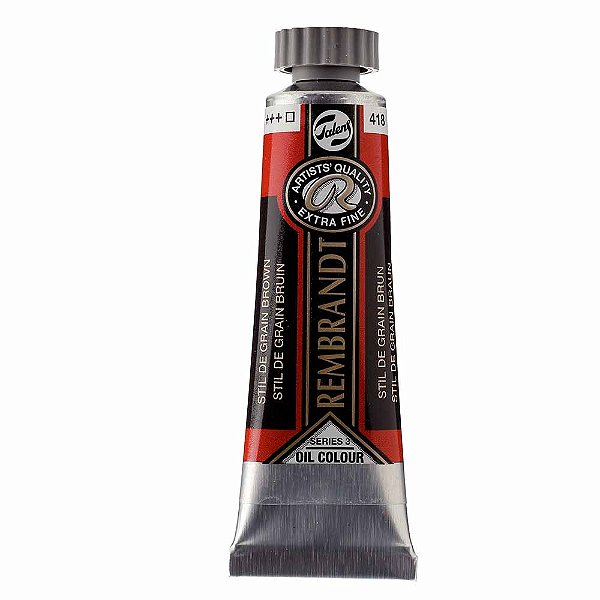 Tinta a Óleo Rembrandt 15ml 418 Stil de Grain Brown