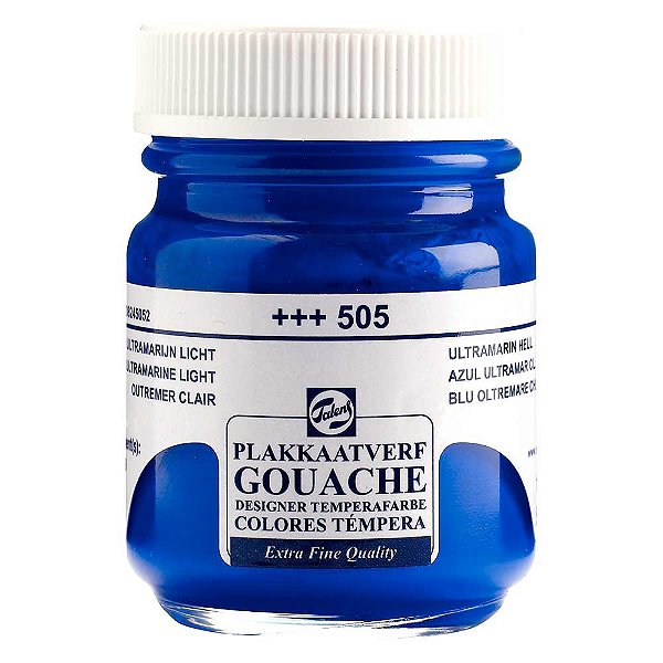 Guache Talens Extra Fine 50ml 505 Ultramarine Light