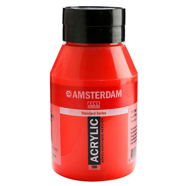 Tinta Acrílica Talens Amsterdam 1 Litro 396 Naphtol Red Medium