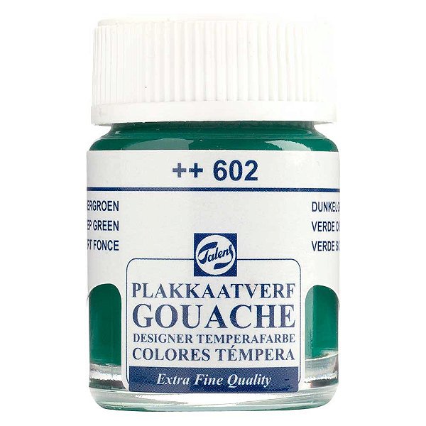 Guache Talens Extra Fine 16ml 602 Deep Green