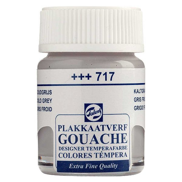 Guache Talens Extra Fine 16ml 717 Cold Grey