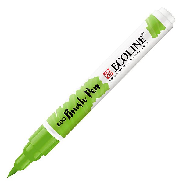 Caneta Ecoline Brush Pen Verde 600