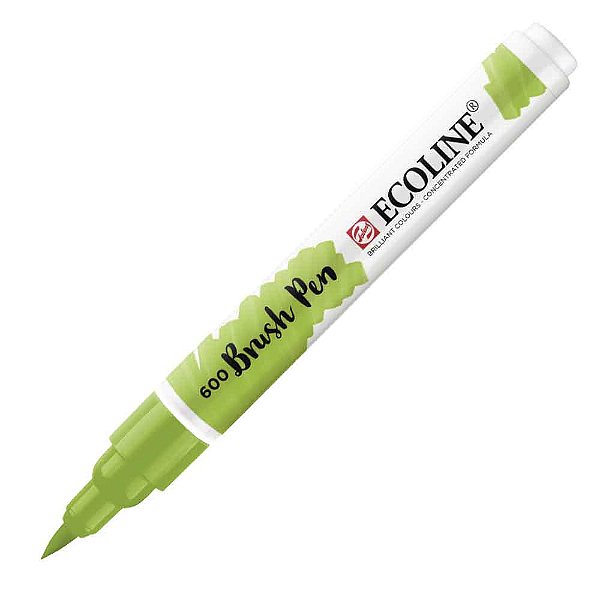 Caneta Ecoline Brush Pen Verde 600