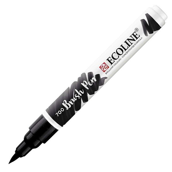 Caneta Ecoline Brush Pen Preto 700