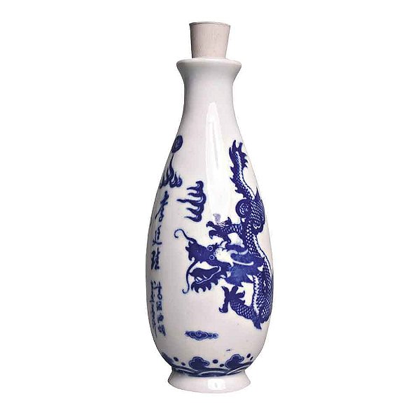 Tinta Caligrafia Chinesa Frasco de Porcelana 150ml