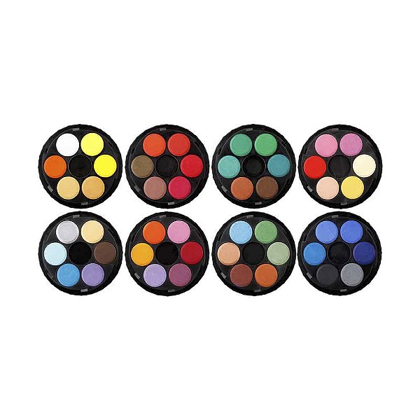 Aquarela em Pastilhas 48 cores Koh-I-Noor