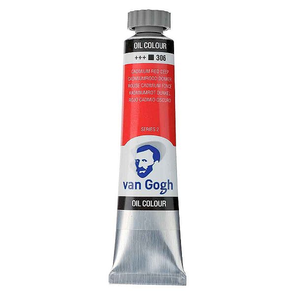 Tinta a Óleo Van Gogh 20ml 306 Cadmium Red Deep