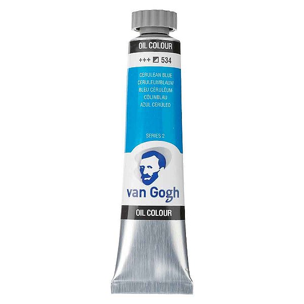 Tinta a Óleo Van Gogh 20ml 534 Cerulean Blue