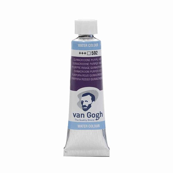 Aquarela Van Gogh 10ml 592 Quinacridone Purple Red