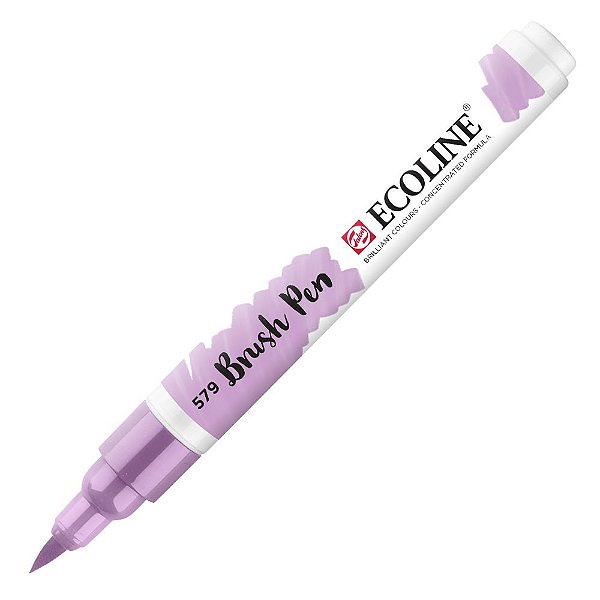 Caneta Ecoline Brush Pen Pastel Violet 579