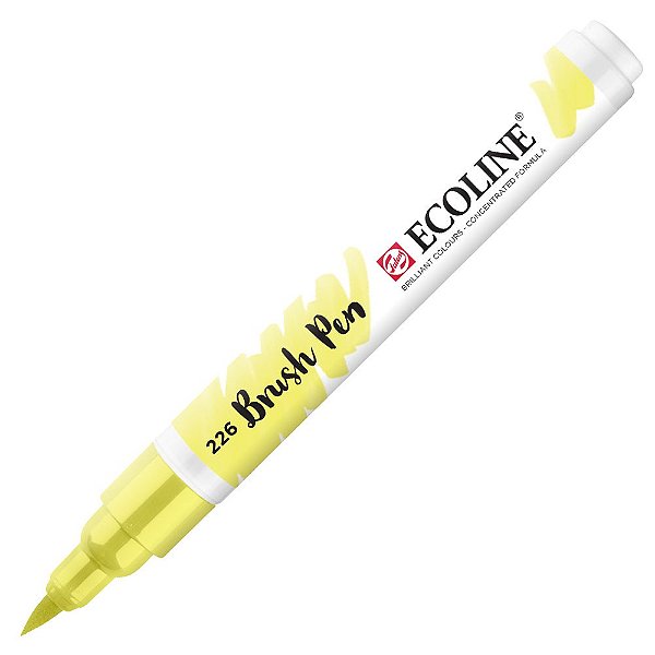 Caneta Ecoline Brush Pen Pastel Yellow 226