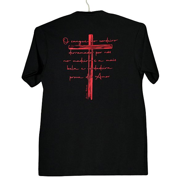 Camiseta O Sangue do Cordeiro