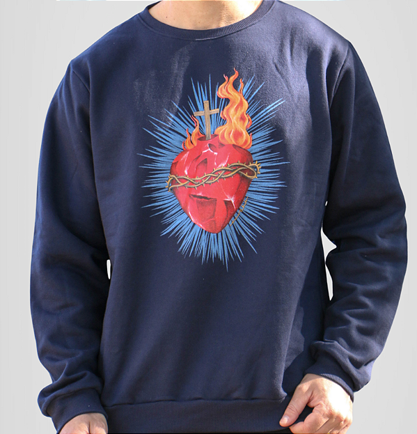 Moletom Sagrado Coração de Jesus