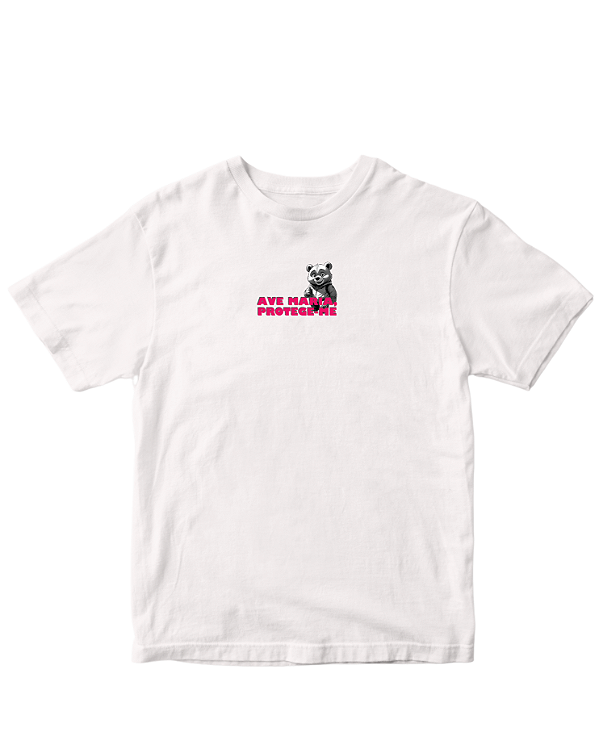 Camiseta infantil Ave-Maria (urso)