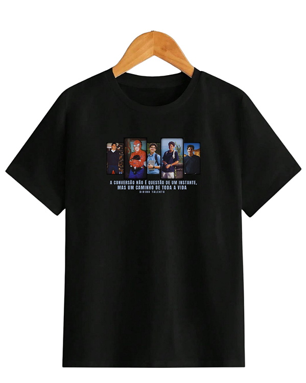 Camiseta infantil São Carlo Acutis