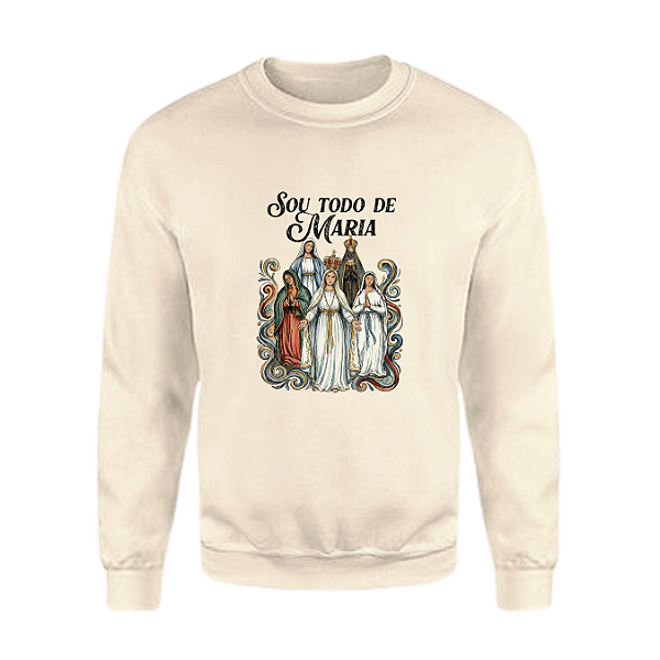 Moletom Sou todo de Maria