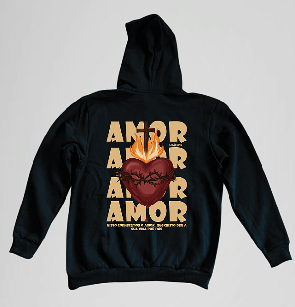 Moletom o amor me amou