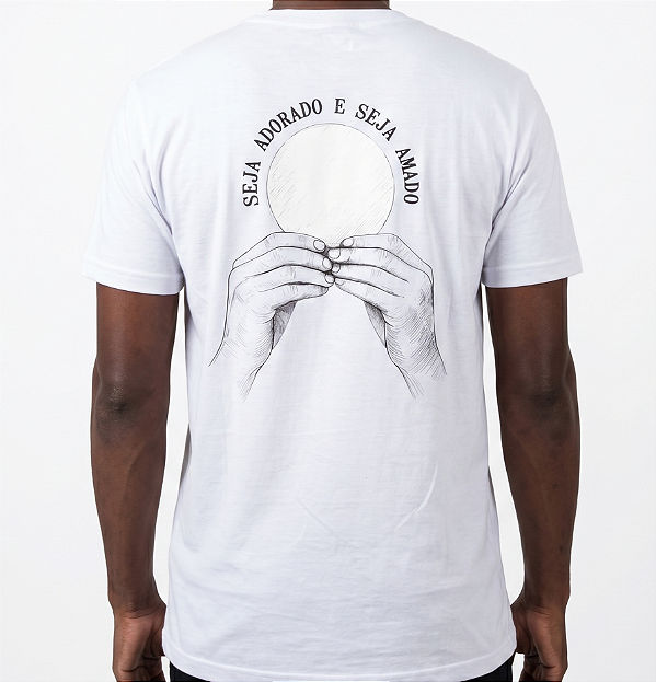 Camiseta seja adorado e seja amado (Eucaristia)