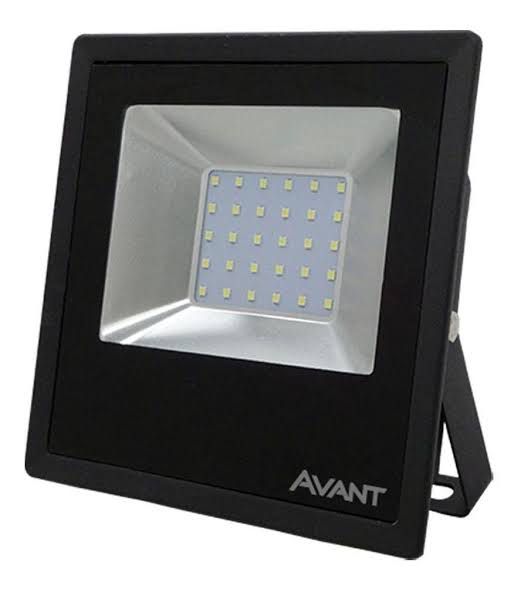 Refletor LED Slim 10W 6500k IP654 Avant