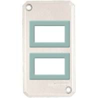 TAMPA P/ CONDULETE 1" P/ 2 MOD HORIZONTAL LIZ/LUX S/ PINTURA TRAMONTINA