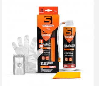 Kit Reparador de Pneus 3 em 1 SS101 Sieger