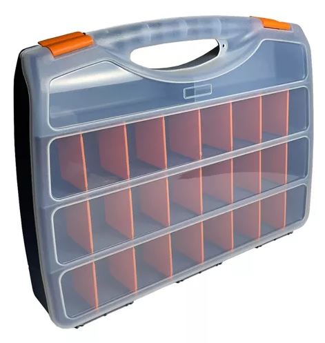 Maleta Plástica Organizadora 48X36x8CM