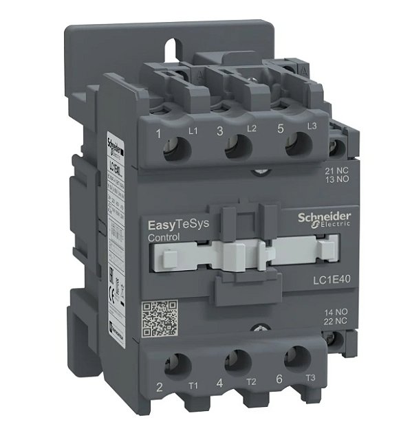 Contatora Trifasica 40A 1NA+1NF 220V LC1E40M7 Schneider Eletric