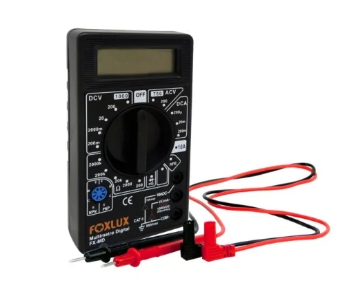 Multimetro Digital MultiFunção FX-MD 750V Foxlux