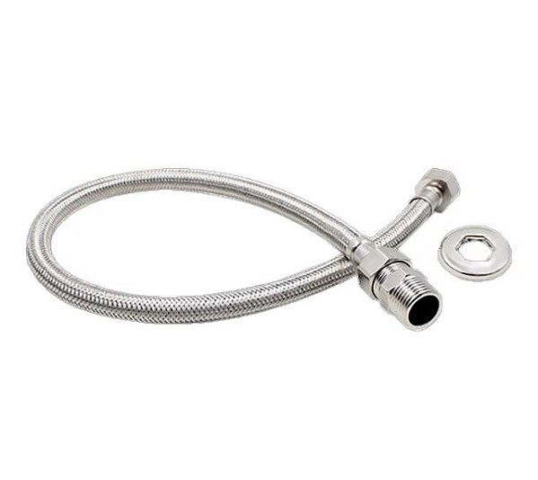 Engate Flexivel de Inox 60cm Dtools