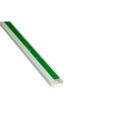 Canaleta Branca 13x7mm Com Fita Dupla Face 2 Metros Dexson Schneider Eletric