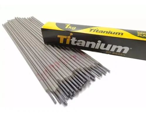 Eletrodo Para Solda 2,50mm Caixa Com 1Kg Titanium