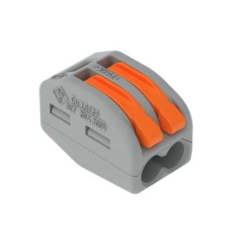 Conector De Emenda De 2 Vias 32A 222-412 Wago