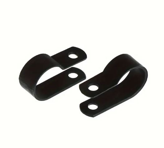 Fixador Para Cabo De Nylon Preto 6,6mm 1/2 Serrana