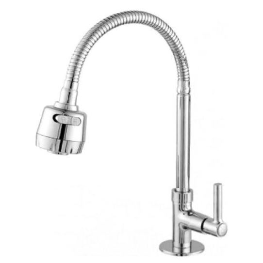 Torneira Gourmet Metálica De Bancada Com Bica Móvel Alpha