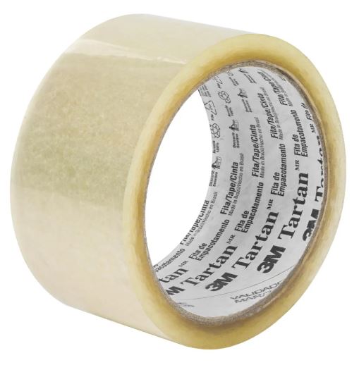 Fita Adesiva Transparente 45MM x 45M Tartan 3M