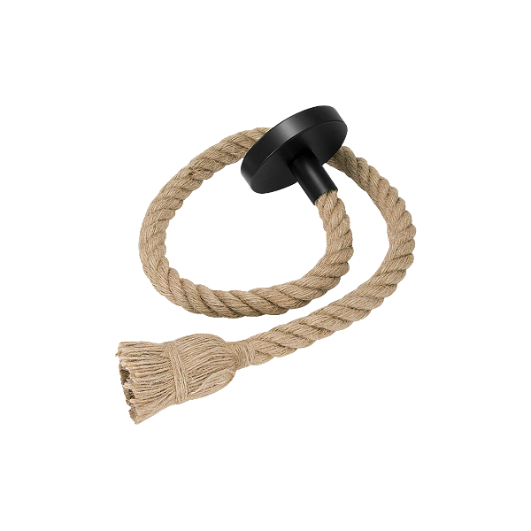 Luminária Pendente De Corda 1M E27 100W Florença Cristallux
