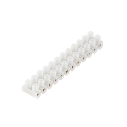 Conector Em Barra 4mm 12 Bornes De Nylon